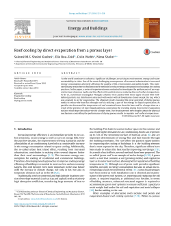 Bou-Zeid et al June 2016 Roof cooling by direct evaporation from a