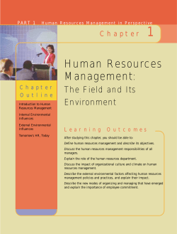 Human Resources Management
