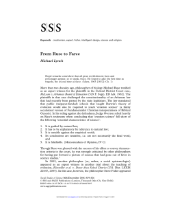 From Ruse to Farce - VT Canvas