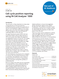 Cell cycle reporting FINAL.qxp