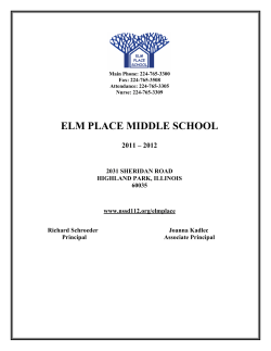 ELM PLACE MIDDLE SCHOOL - North Shore School District 112
