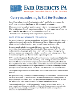Gerrymandering Is Bad for Business