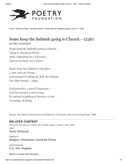 Some keep the Sabbath going to Church &ndash; (236)