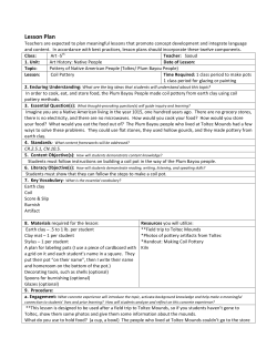 Marcella Saoud, Coil Pottery Lesson