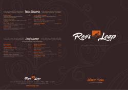 a pdf of our full food menu here
