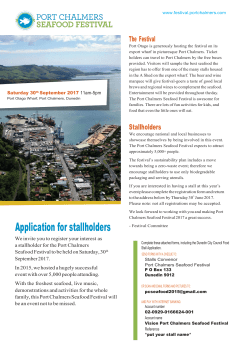 Link for Application and Information form as PDF