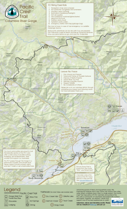 N Pacific Crest Trail - PCT a - Pacific Crest Trail Association