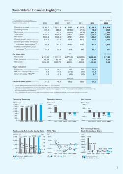 Consolidated Financial Highlights [PDF 489.89KB]