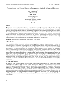 Full Text - American International Journal of Contemporary Research