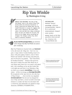 Rip Van Winkle - cloudfront.net