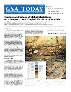 Science Article PDF - Geological Society of America
