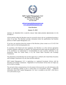 First Capital Managment ADV Part 2