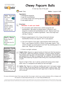 062 Popcorn Balls