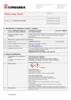 COPPER OXYCHLORIDE – Inorganic salt