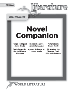 Novel Companion