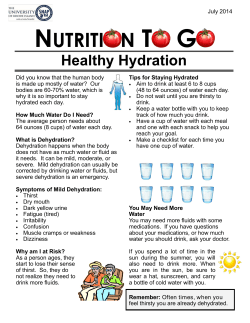 NUTRITION TO GO