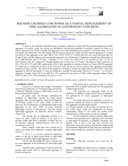 machine crushed cow bones as a partial