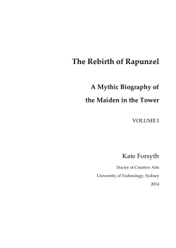 The Rebirth of Rapunzel: A Mythic Biography of the Maiden in the