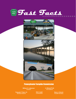 Fast Facts - PA Turnpike