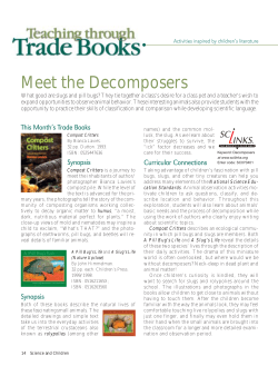 Meet the Decomposers - National Science Teachers Association