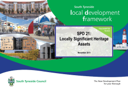 Locally Significant Heritage Assets