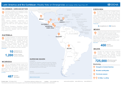 Latin America and the Caribbean: