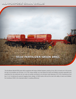 all-purpose grain drills 9530 FerTilizer/grain drill