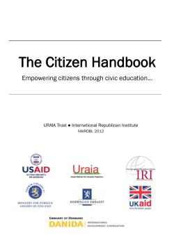 The Citizen Handbook