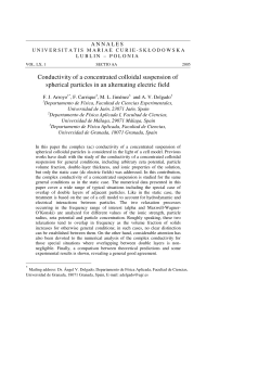 Conductivity of a concentrated colloidal suspension of spherical