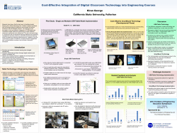 Cost-Effective Integration of Digital Classroom Technology into