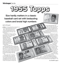 1955 Topps - Sports Collectors Digest