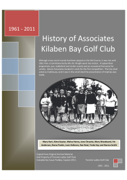 History of Associates Kilaben Bay Golf Club