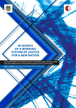 Ascertainment Study Report - Volume 1