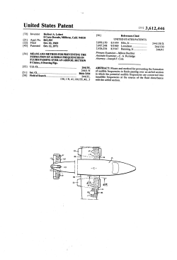 Means and method for preventing the formation of audible