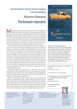 The Romantic Imperative