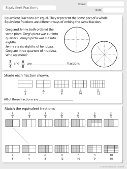 matching equivalent fractions
