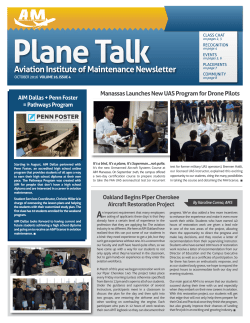 October 2016 - Aviation Institute of Maintenance