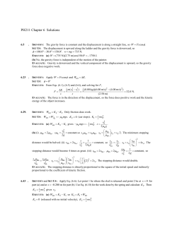 Chapter 6 Solutions