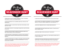 scavenger hunt scavenger hunt scavenger hunt