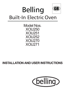 Belling XOU252