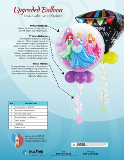 Upgraded Balloon: Basic Collar with Ribbon