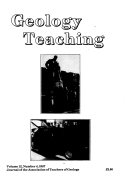 GT 12.4 - Earth Science Teachers` Association