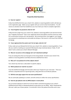 Frequently Asked Questions