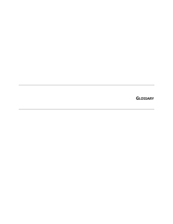 glossary - Mississippi Emergency Management Agency