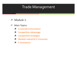 Trade Management