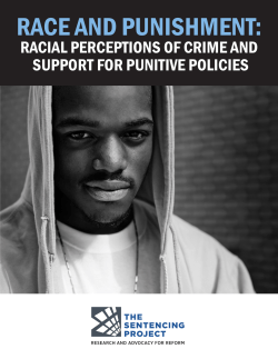 Race and Punishment - The Sentencing Project