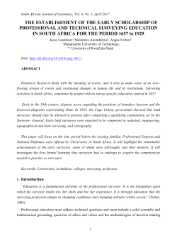this PDF file - South African Journal of Geomatics