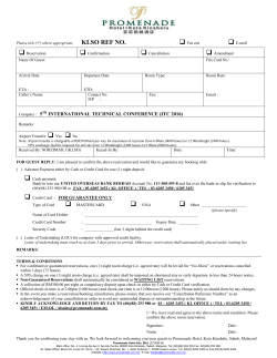 Promenade Hotel Logo