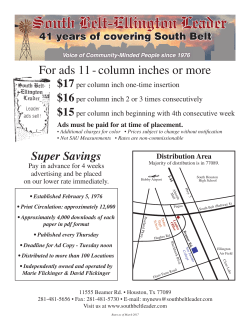 For ads 11 column inches or more