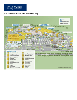 Site view of VA Palo Alto Interactive Map